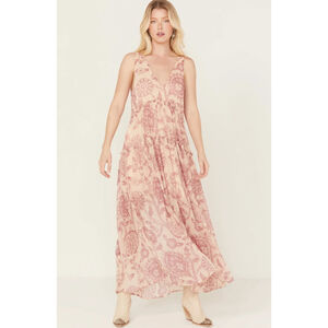 NWT Free People Julianna Maxi Dress Ivory Combo Floral $168 Size S (Women's 4-6)